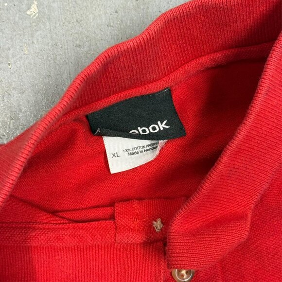 Reebok Kansas City Chiefs NFL Football Red Polo Shirt Short Sleeve XL - Picture 5 of 5